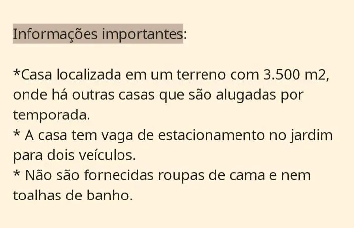 Casa de Férias Espaço tranquilo em meio a natureza e próximo a praia Porto Belo Brasil